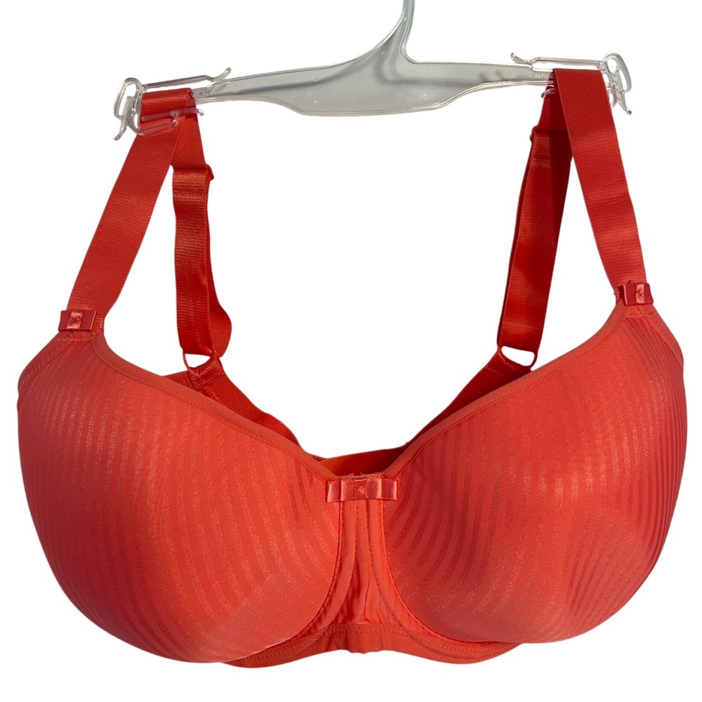 Freya AA1050SUL Coral Striped‎ Full Coverage Underwire Bra 32J